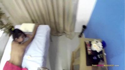 Thai Pussy Massage – Skinny Oriental Allows Masseur To Roam Her Naked Body Thailand Sex Video