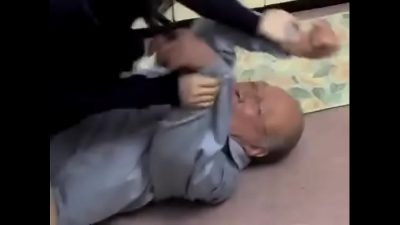 Old Man Blackmailing And Fuck Japanese Milf JAV HD Sex