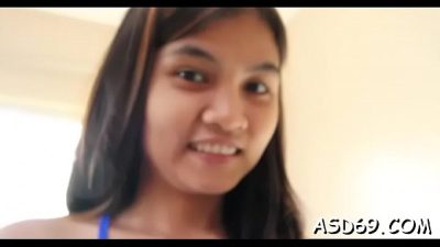Bitchy Thai Babe Gets Her Tiny Muff Penetrated Deep