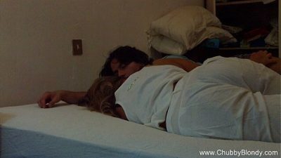 Chubby Blondy – Sleeping Italian Beauty Blowjob