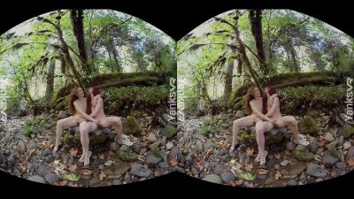 YanksVR – Yanks Lesbians Ana Molly And Belle Masturbating In 3d