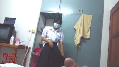 CrazyThaiLittleGirl – Cute Thai Student Teen Glass Student Have Sex With His Friend  Thailand Sexy Video