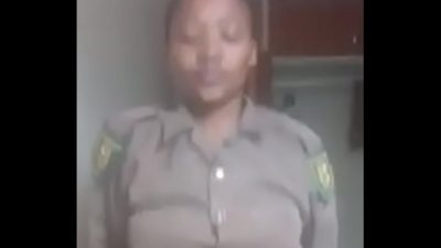 African Police Fuck African Porn