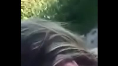 Italian Outdoor Blowjob