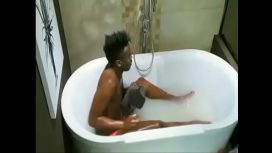 Big Brother South Africa Day44 Mandla Lexi Night Shower Nigeria Sexy Video