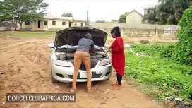 Africa-X – Busty Ebony Pays The Mechanic With Great Sex