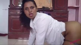 YellowPlum – Horny Lily – Naughty But Horny Indian Fucking Herself With A Big Dildo