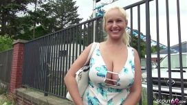 Scout69 Com – Angel Wicky – German Scout Mega Titten Teen Wicky Bei Strassen Casting  Germany Porn