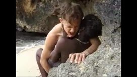 African Porn – African Teen Gets Anal Fucked On The Beach