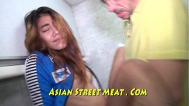Asian Street Meat – Tattooed Car Sales Girl In Asian Showroom