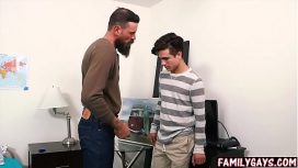 Father Shows Gay Son How To Use Condoms